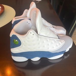 Lightly worn 10.5 Jordan Retro 13 French Blue shoes.